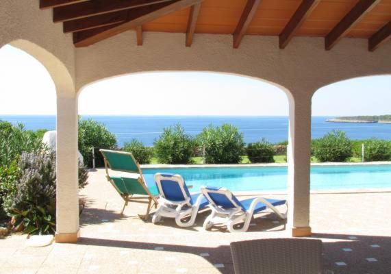 Villa Helios Villa En Cala Pi Con Vistas Despejadas Eksteriør bilde